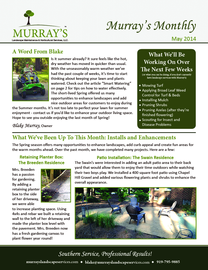 Newsletter 3 - May 2014